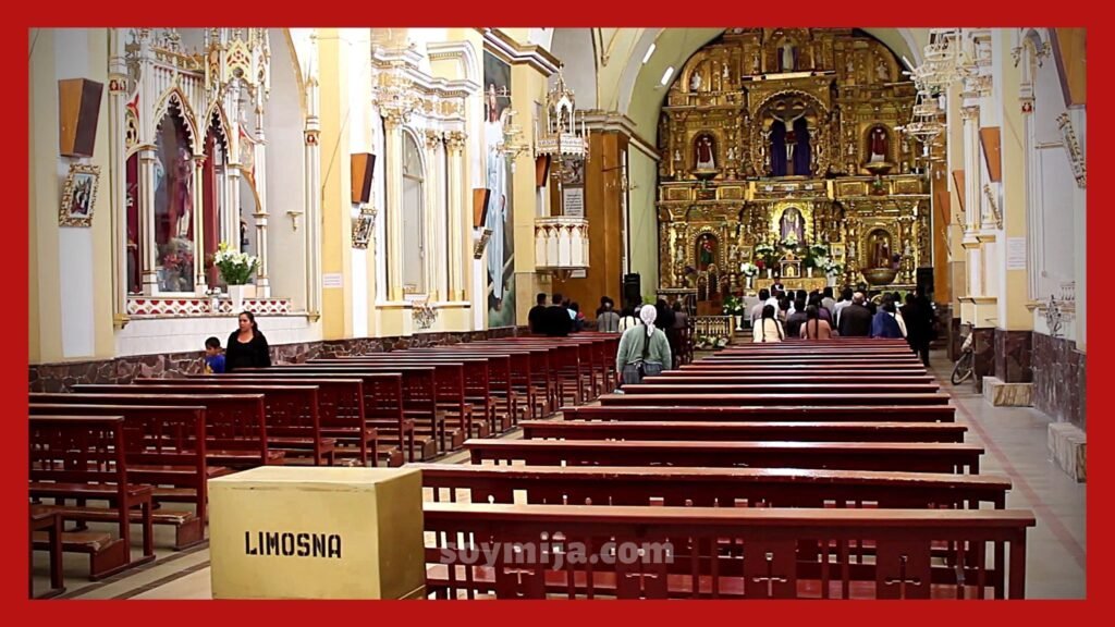 Interior de la iglesia de Punata