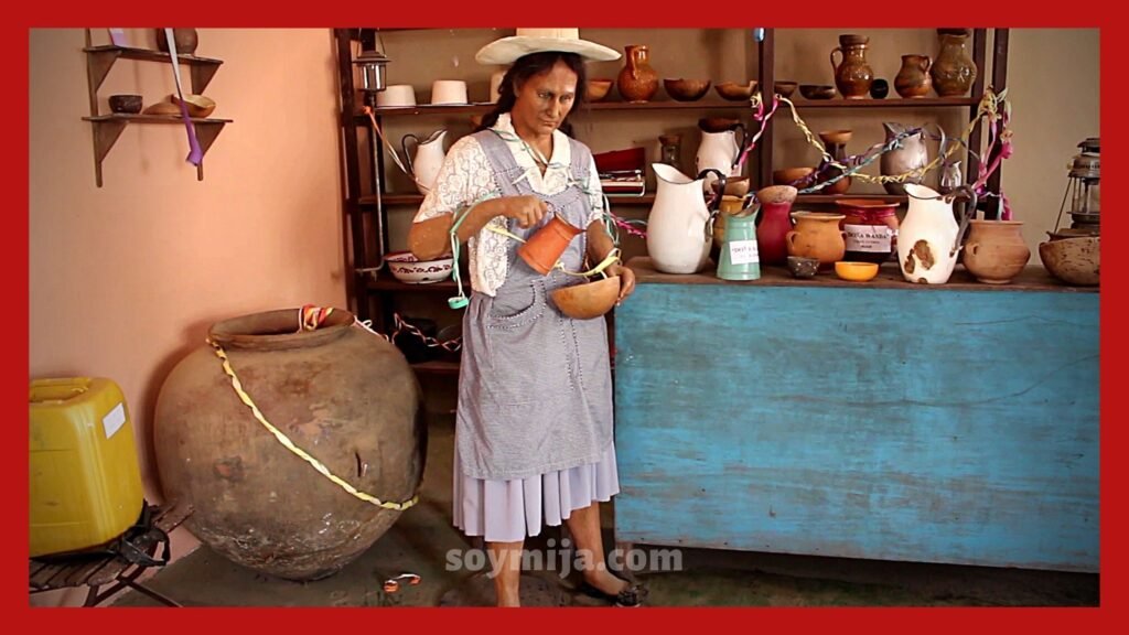 Recreación de una chichería en el Museo de la Chicha