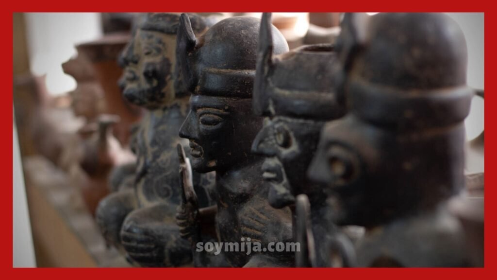 Figuras de barro cocido.